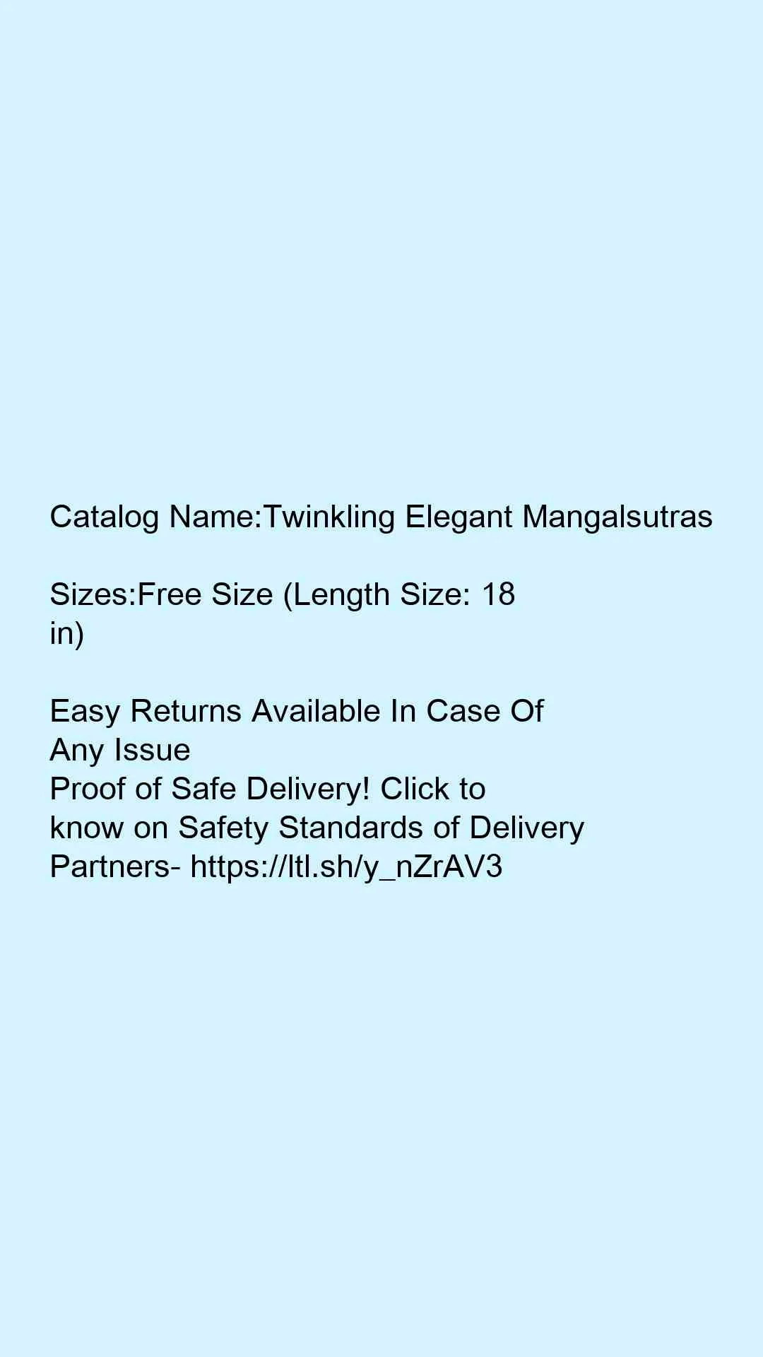 Twinkling Elegant Mangalsutras - Image 5