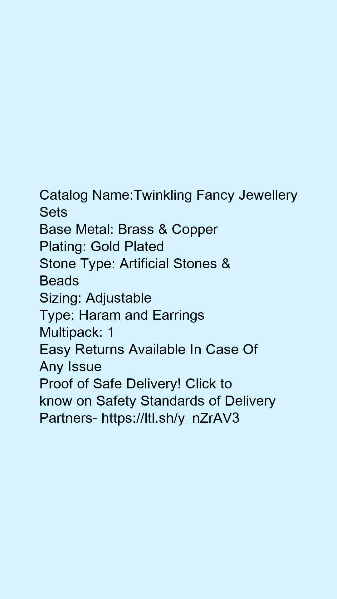 Twinkling Fancy Jewellery Sets - Image 2