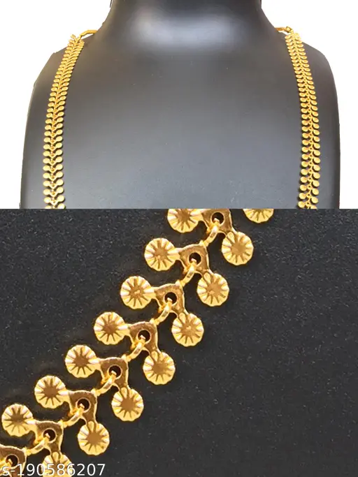 Twinkling Fancy Women's Gold-Plated Necklace & Chain - Image 3