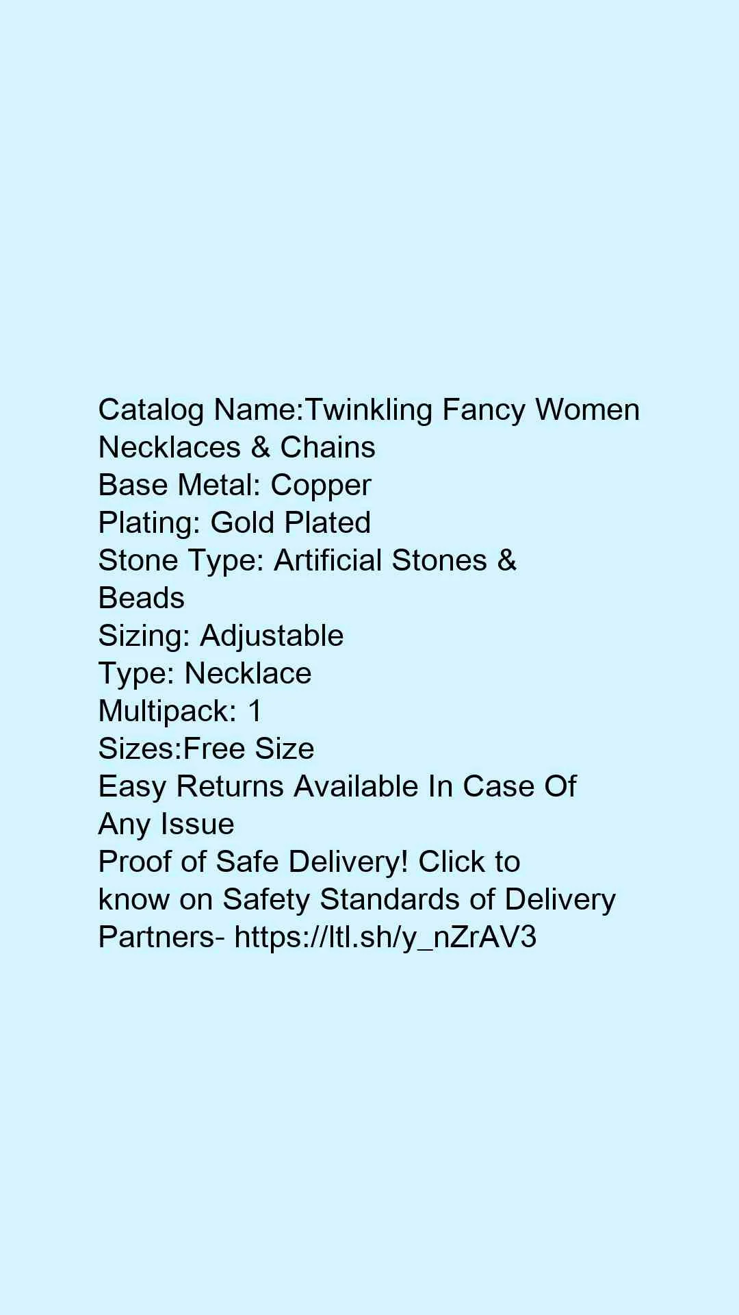 Twinkling Fancy Women Necklaces & Chains - Image 9
