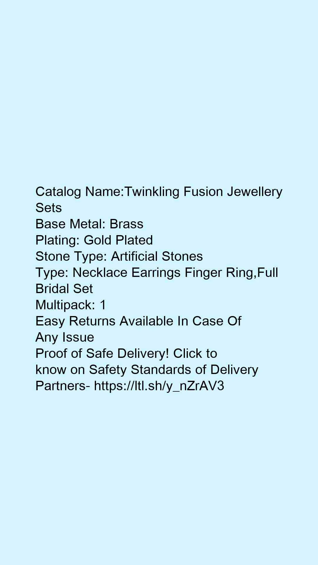 Twinkling Fusion Jewellery Sets - Image 6