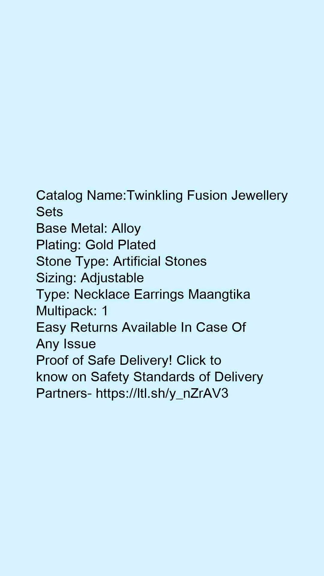 Twinkling Fusion Jewellery Sets - Image 6