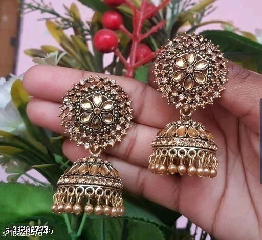 Twinkling Glittering Earrings - Image 2