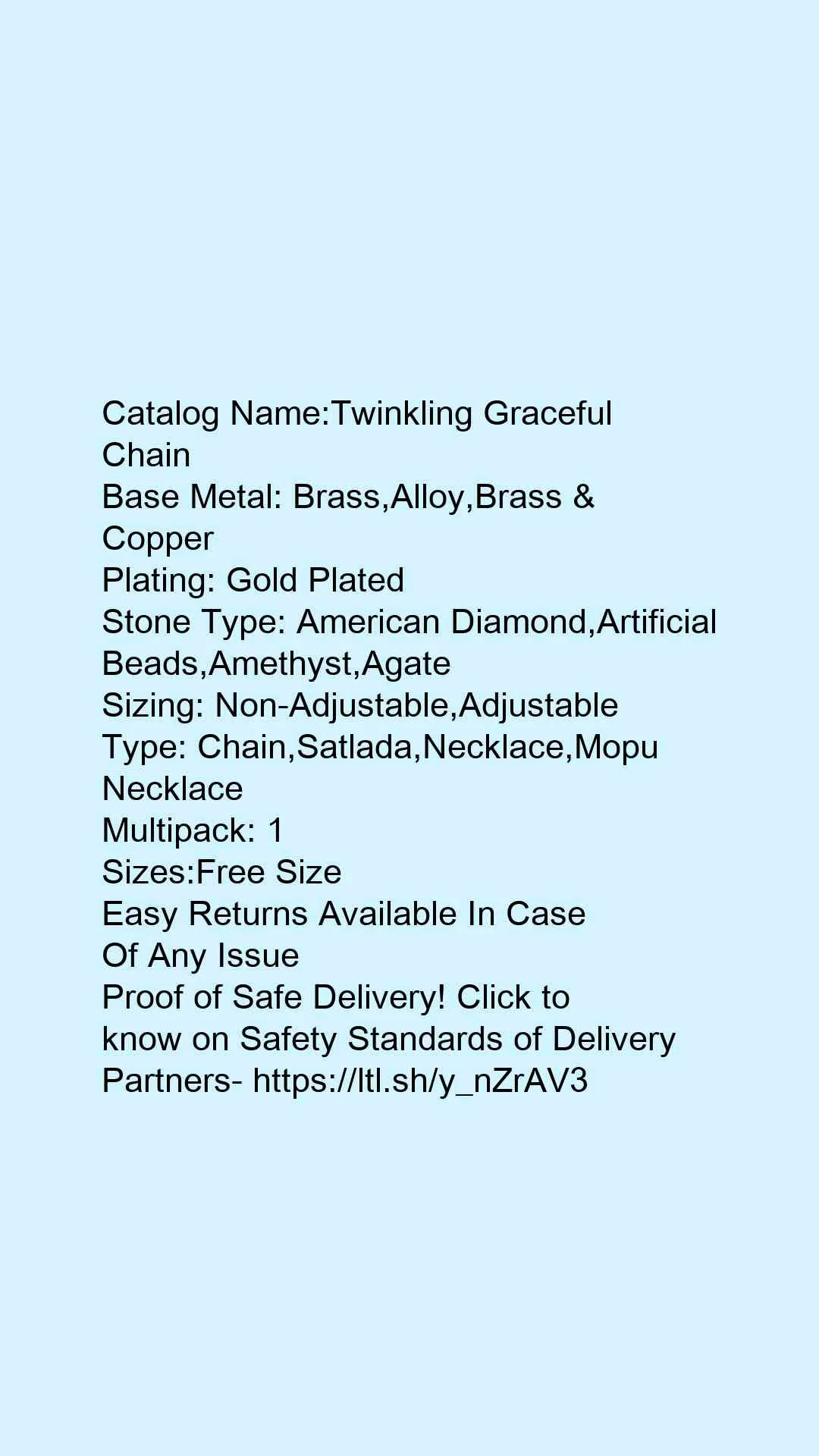 Twinkling Graceful Chain  - Image 6