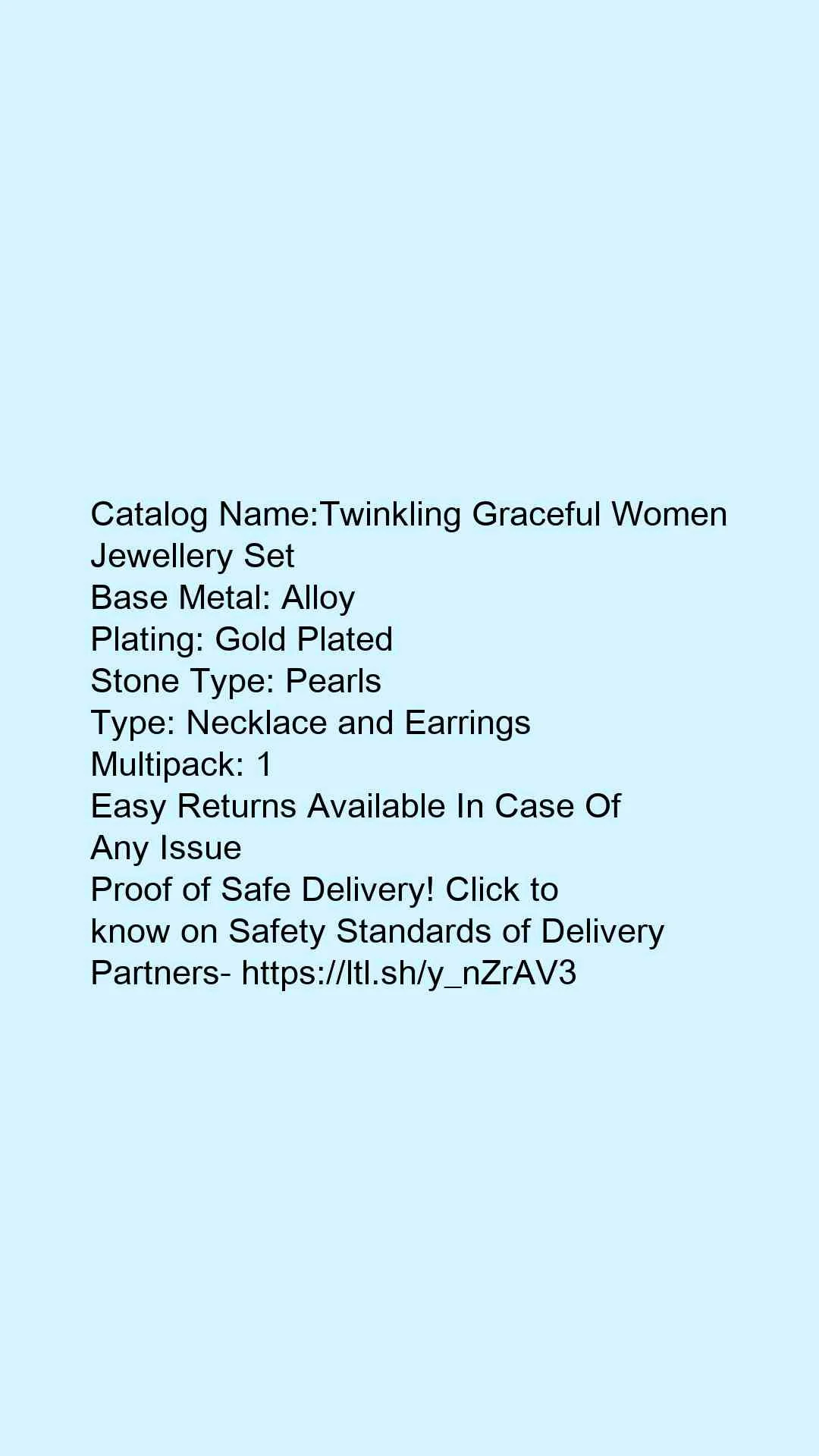 Twinkling Graceful Women Jewellery Set - Image 6