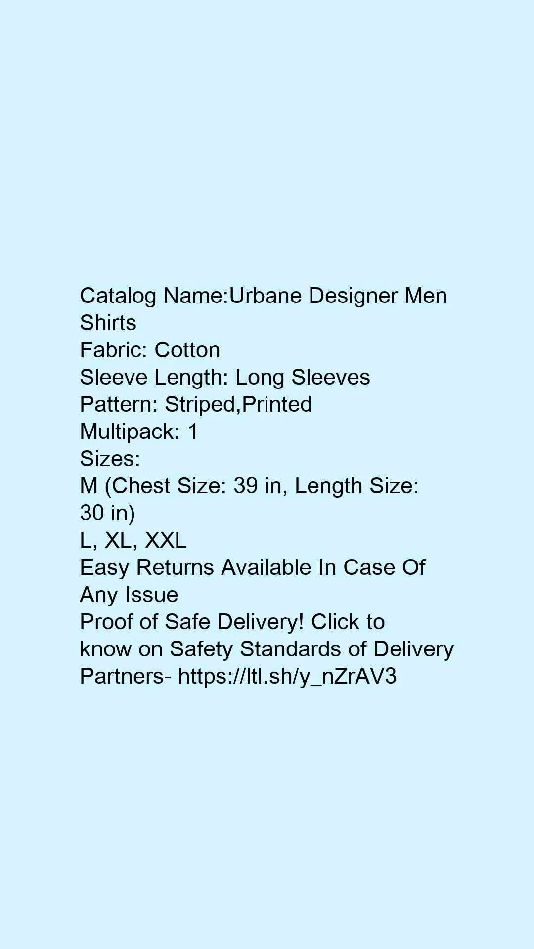 Urbane Designer Men Shirts - Image 4