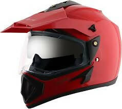 VegaEdge Gloss Finish Dual Visor Helmet