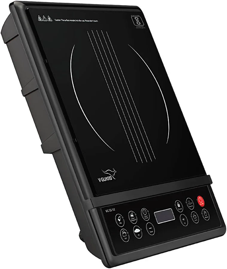 V-Guard VIC 01 V2 Energy Efficient Induction Cooktop with Multiple Cooking Modes # - Image 2