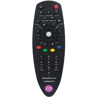 Videocon D2h Satellite Box Remote