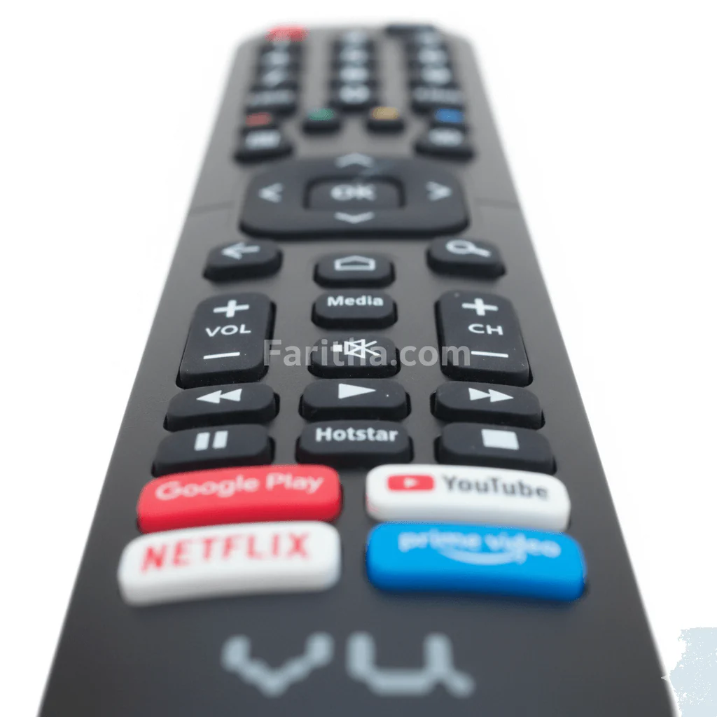 VU Smart TV Remote Control with Google Play, YouTube, Netflix & Prime Video | Buy Online in India# - Image 6