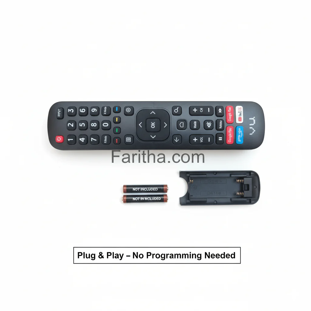 VU Smart TV Remote Control with Google Play, YouTube, Netflix & Prime Video | Buy Online in India# - Image 8