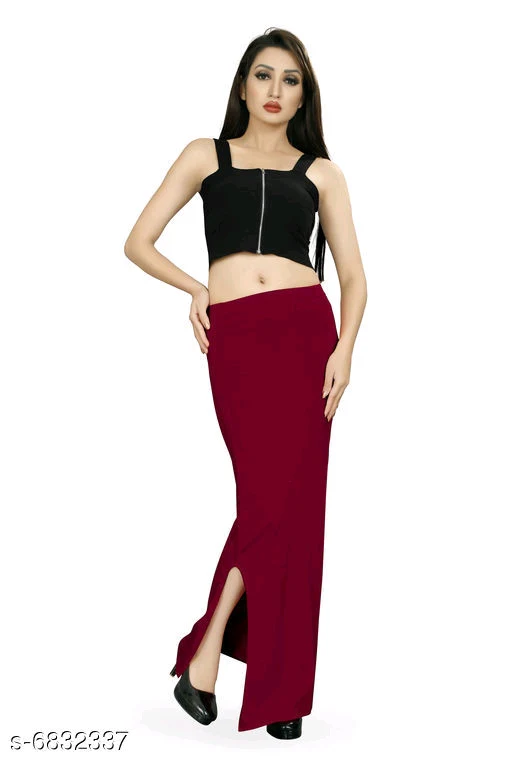 Women slim fit saree shape wear - Image 3