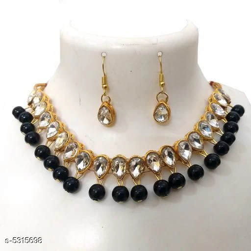 Women's Alloy Gold Plated Jewellery Set - Image 7