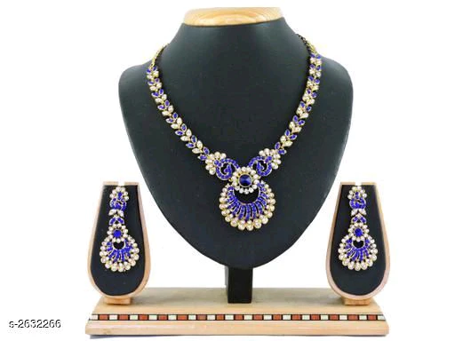 Women's Alloy Gold Plated Jewellery Set - Image 5