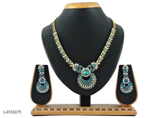 Women's Alloy Gold Plated Jewellery Set - Image 6