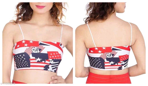 Women's Printed Bralettes Free Size - Image 4
