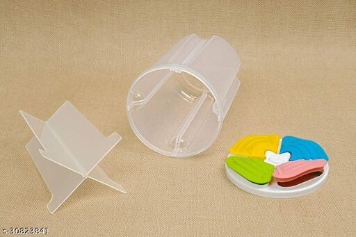 Wonder 4 in 1 Air Tight Transparent Food Plastic Storage Container for Kitchen,  - Image 3
