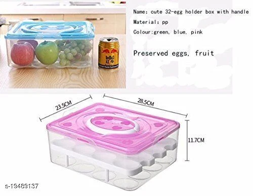 Wonder 4 in 1 Air Tight Transparent Food Plastic Storage Container for Kitchen,  - Image 7