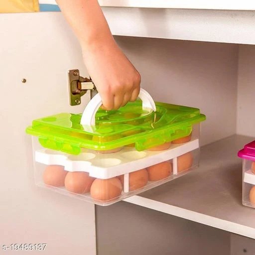Wonder 4 in 1 Air Tight Transparent Food Plastic Storage Container for Kitchen,  - Image 8