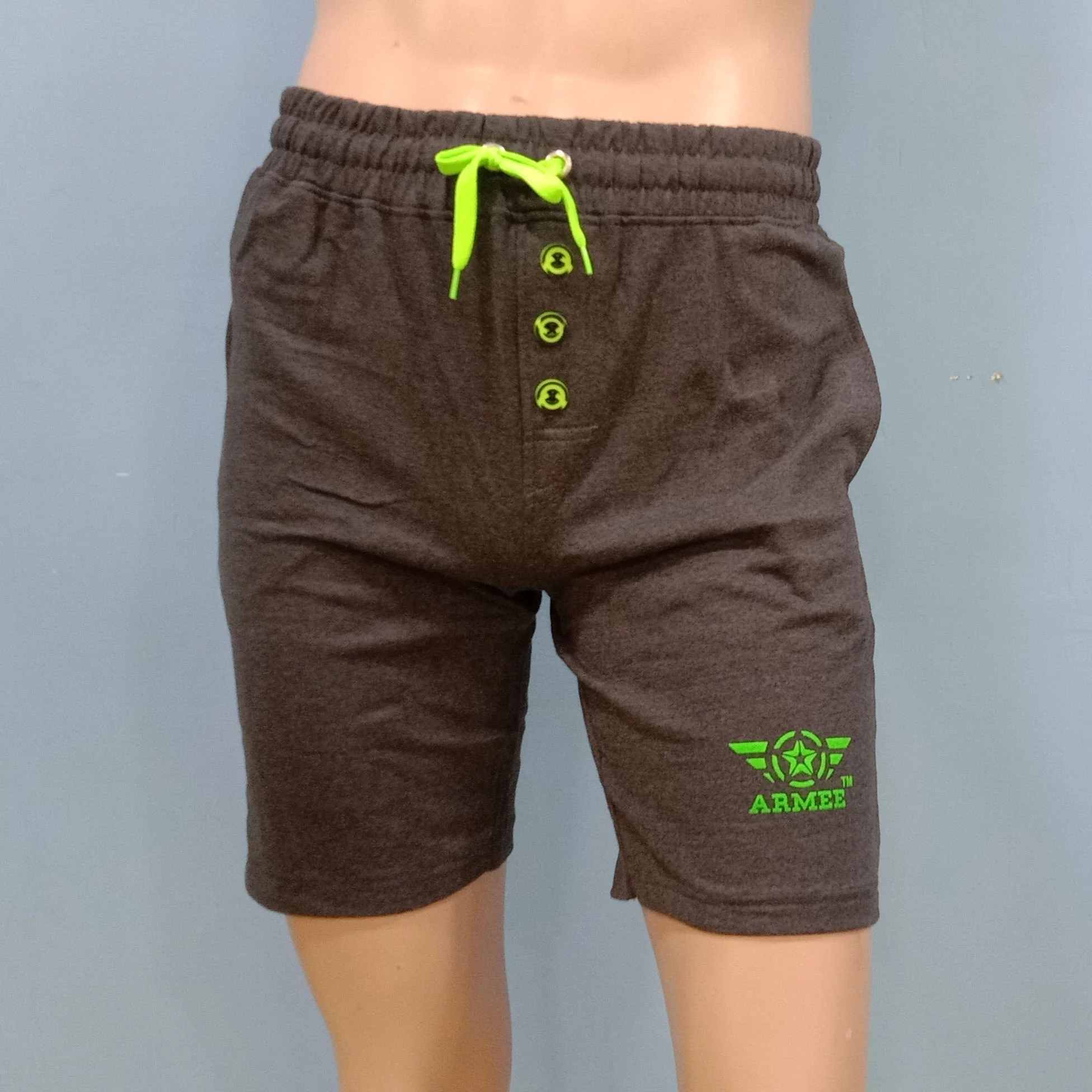 Wonderful Plain Branded Shorts for Men - 5 Colours - AR03 f - Image 4