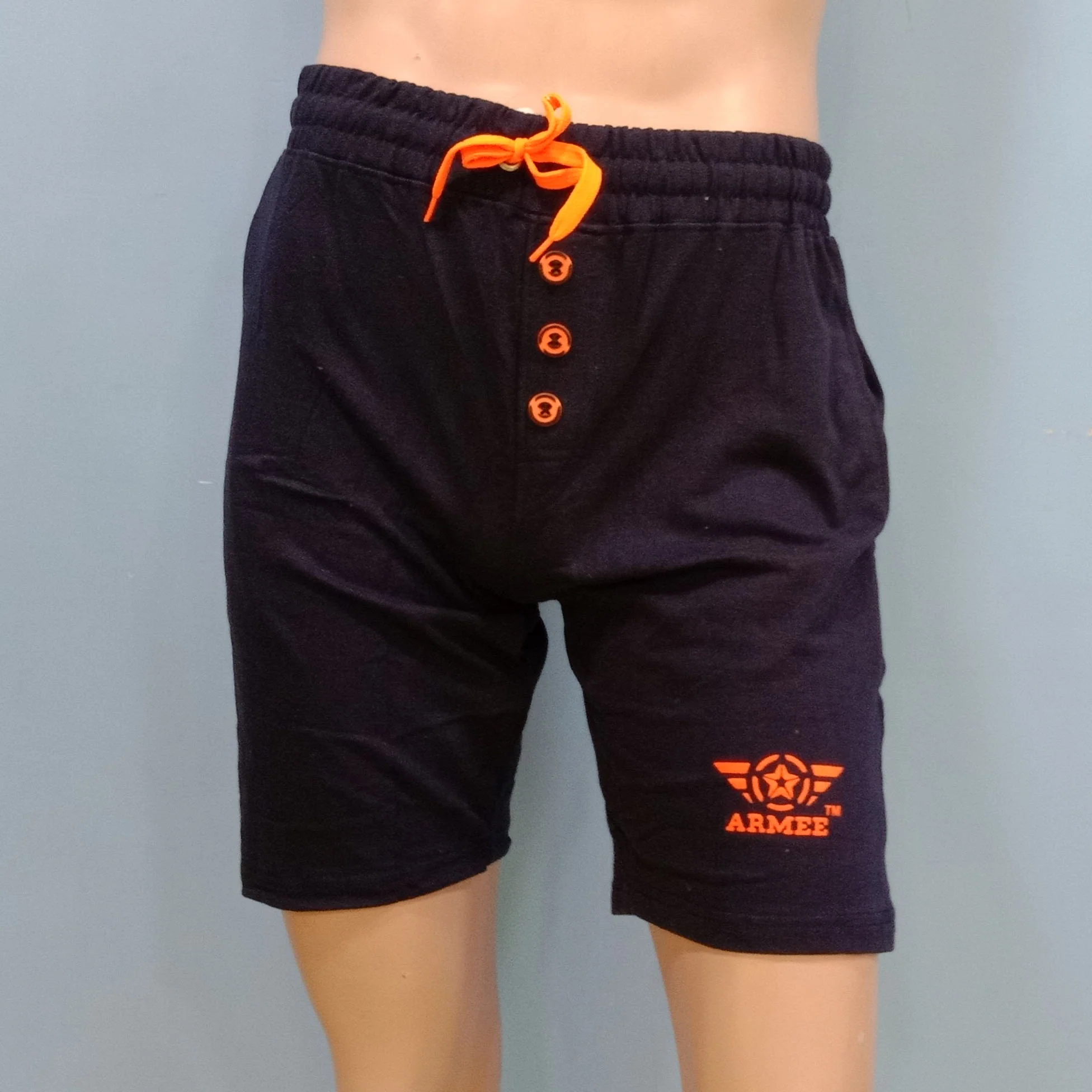 Wonderful Plain Branded Shorts for Men - 5 Colours - AR03 f - Image 5