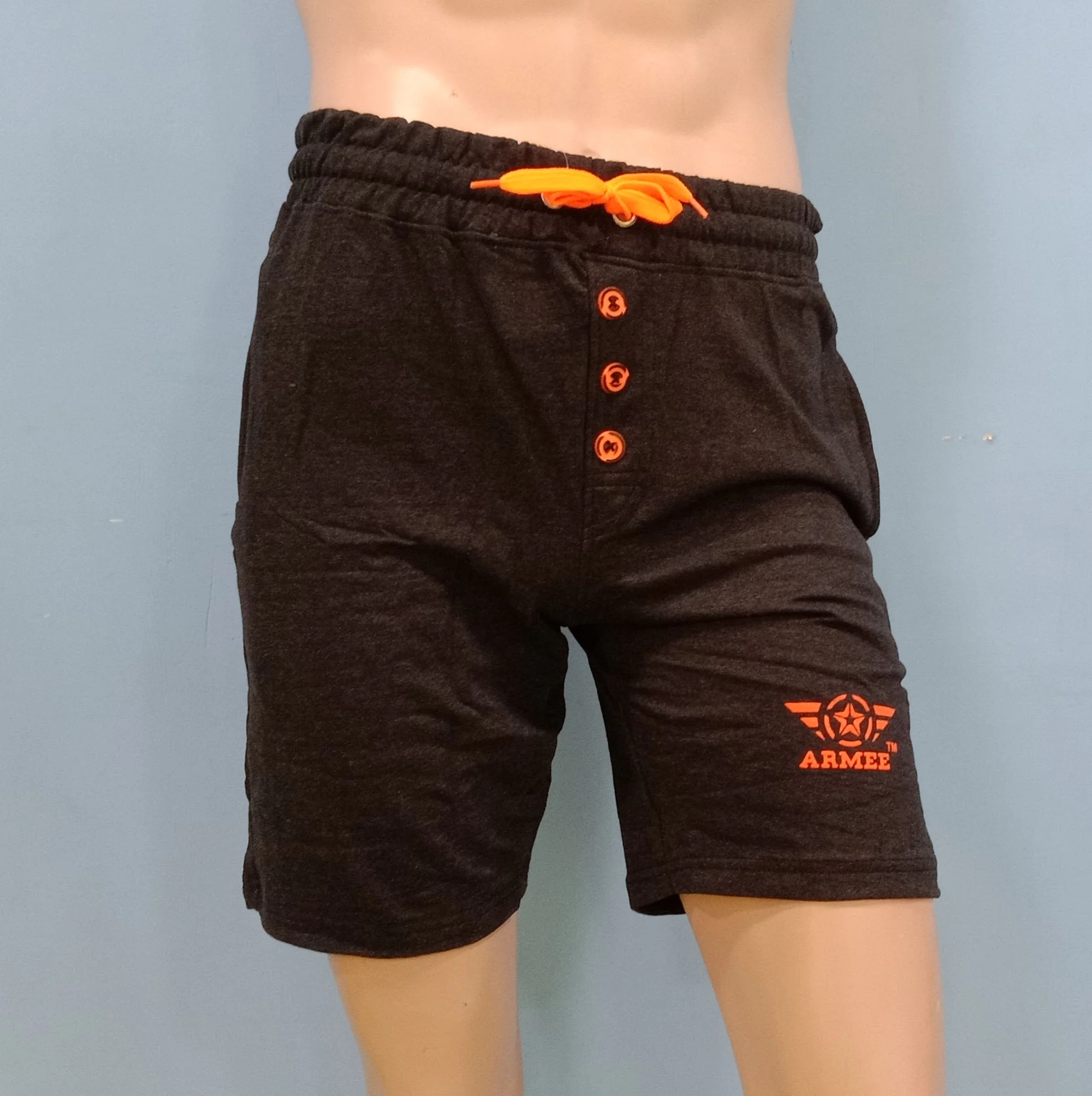 Wonderful Plain Branded Shorts for Men - 5 Colours - AR03 f - Image 6
